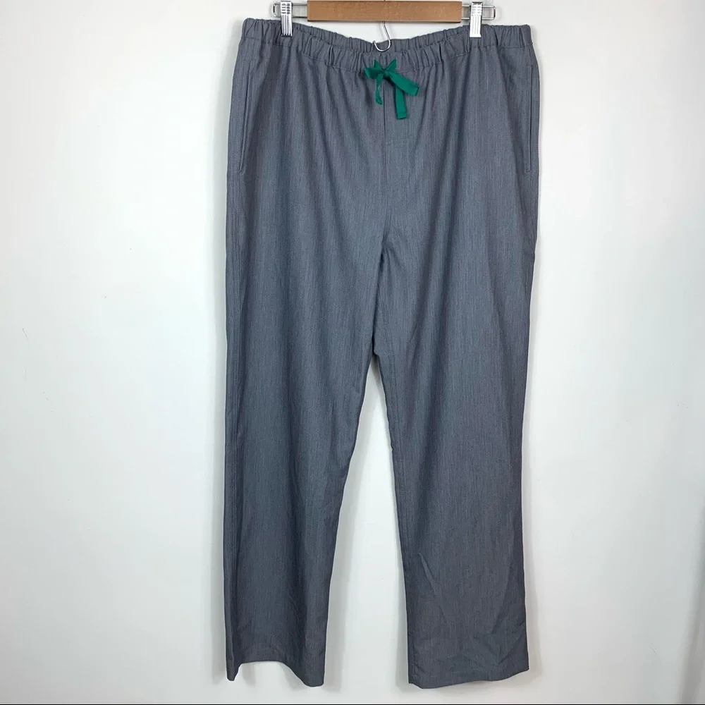Figs Scrubs Men's Pisco Pants Gray Graphite Straight Leg XL Medical.
